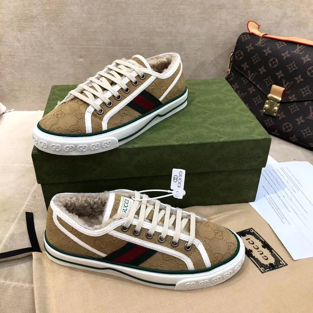 Зимняя обувь Gucci с мехом (оригинальное качество) - MSK Store Lux