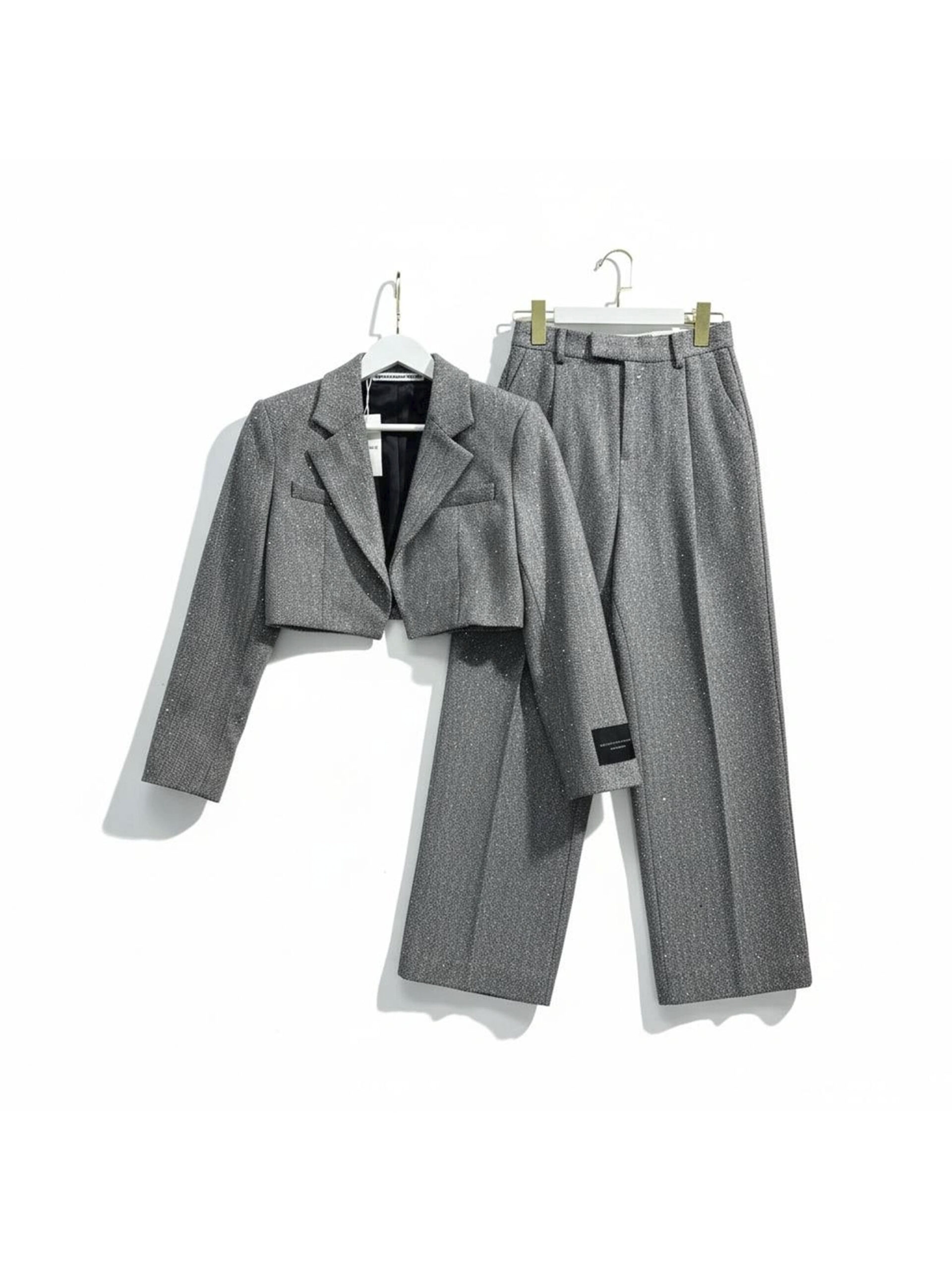 10 Женский костюм Alexander Wang серого цвета, артикул 339272