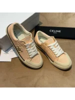 Женские кеды Celine розового цвета, артикул 339247
