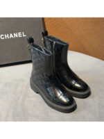 Женские полусапоги Chanel чёрного цвета, артикул 338736