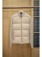 Куртка с вязанными рукавами ZEGNA
