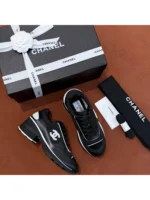 Женские туфли Chanel чёрного цвета, артикул 341849