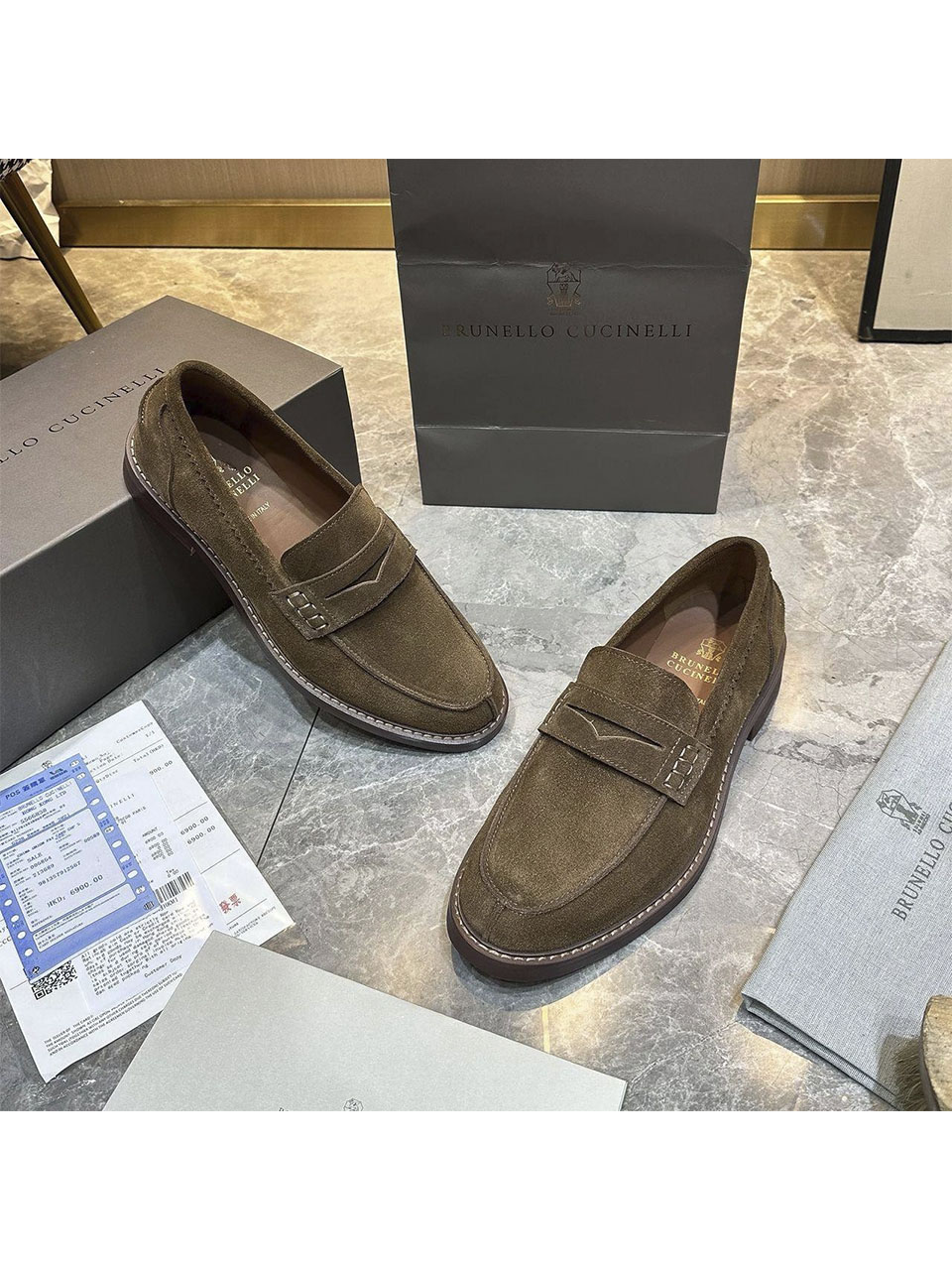 6 Лоферы BRUNELLO CUCINELLI — изображение 1