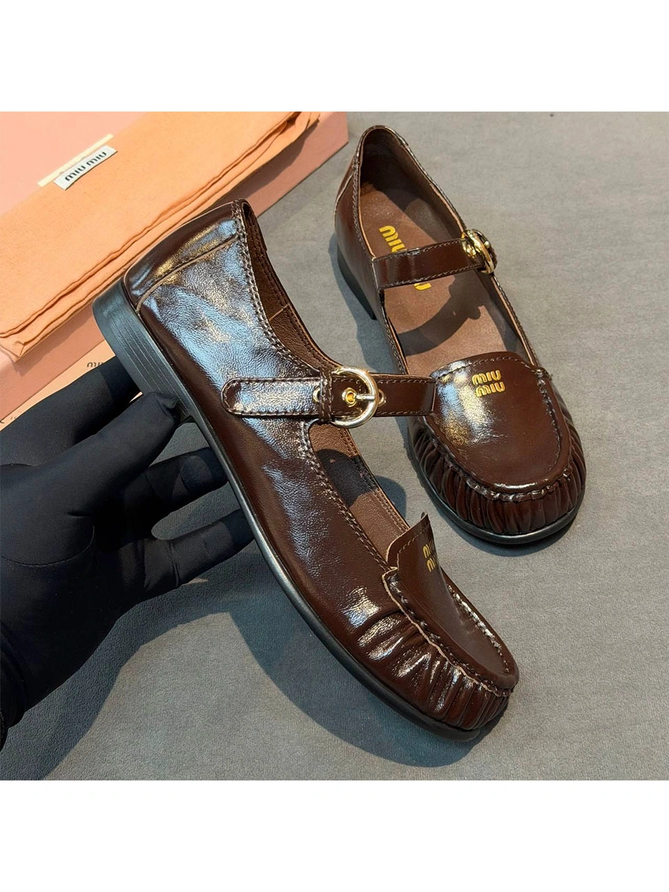 7 Балетки MIU MIU — изображение 1