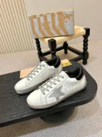 Мужские кеды Golden Goose белого цвета, артикул 338402