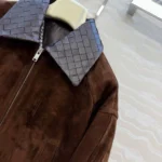 Кожаный бомбер BOTTEGA VENETA — изображение 6