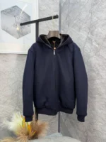 Мужская куртка Loro Piana тёмно-синего цвета, артикул 338502