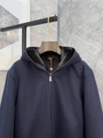 Мужская куртка Loro Piana тёмно-синего цвета, артикул 338502 — фото 4