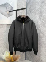 Мужская куртка Loro Piana чёрного цвета, артикул 338504