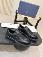 Мужские кеды Dior чёрного цвета, артикул 338611 — фото 3
