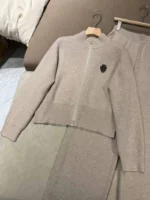 Женский спортивный костюм Brunello Cucinelli серого цвета, артикул 338748 — фото 8