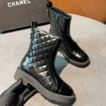 Женские полусапоги Chanel чёрного цвета, артикул 338736 — фото 2