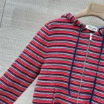 Женская кофта на молнии Miu Miu красного цвета, артикул 338752 — фото 4