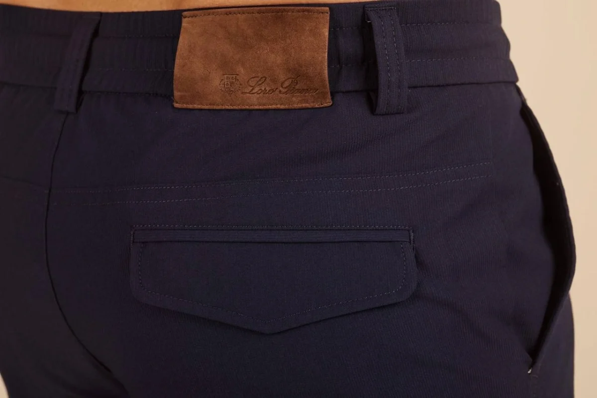 Полуклассические брюки LORO PIANA — изображение 4