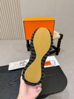 Мужские кроссовки Hermes коричневого цвета, артикул 338949 — фото 9