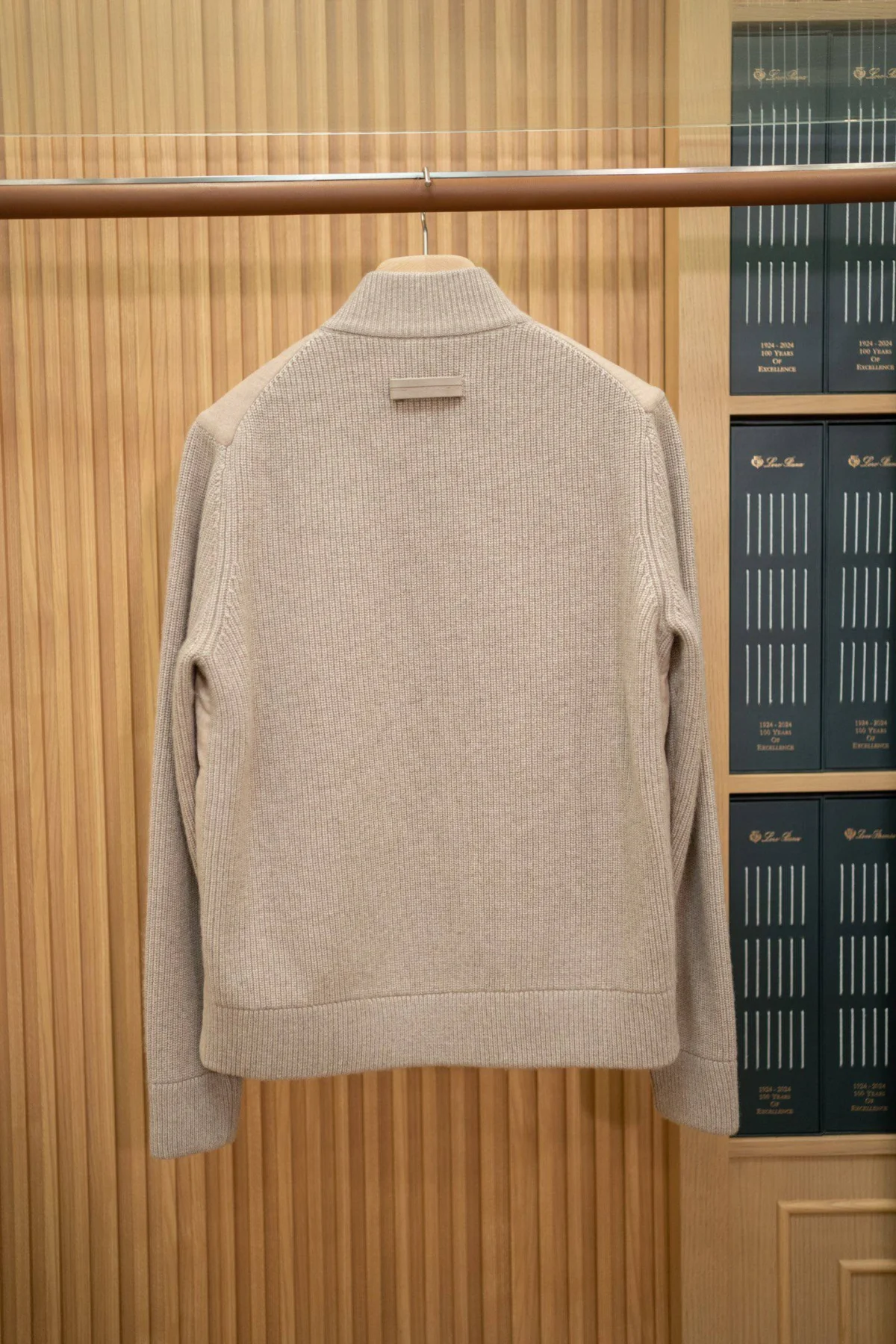 Куртка с вязанными рукавами ZEGNA — изображение 2