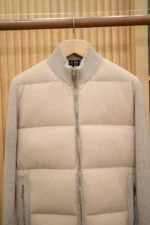 Куртка с вязанными рукавами ZEGNA — изображение 3