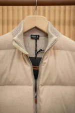 Куртка с вязанными рукавами ZEGNA — изображение 5