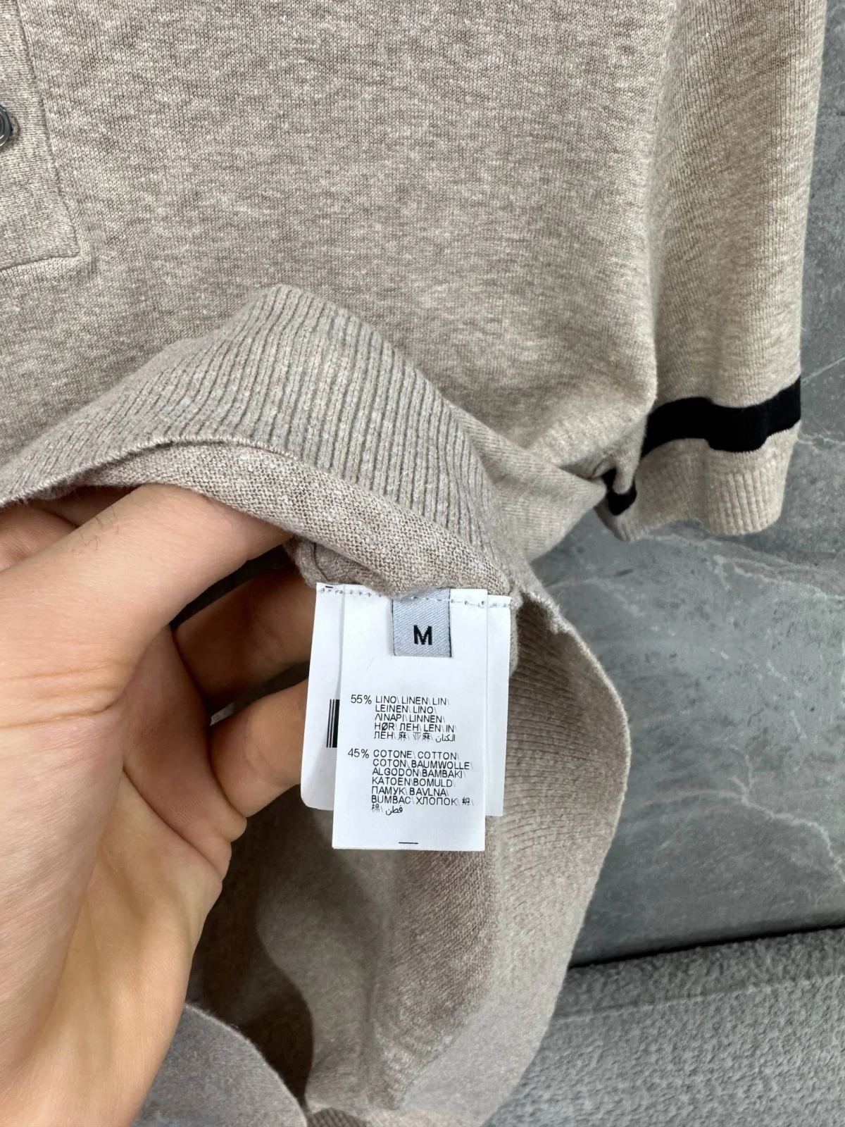 Поло BRUNELLO CUCINELLI — изображение 5