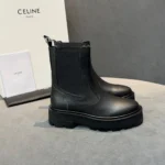 Женские челси Celine чёрного цвета, артикул 339266 — фото 3