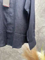 Льняная рубашка KITON — изображение 5