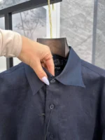 Льняная рубашка KITON — изображение 4