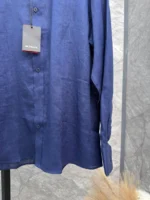 Льняная рубашка KITON — изображение 5
