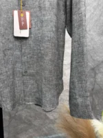 Льняная рубашка LORO PIANA — изображение 5
