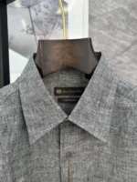 Льняная рубашка LORO PIANA — изображение 4