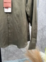 Льняная рубашка LORO PIANA — изображение 5
