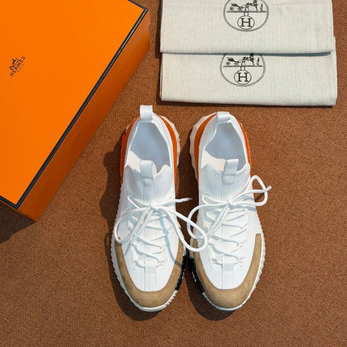 Кроссовки HERMES — изображение 4