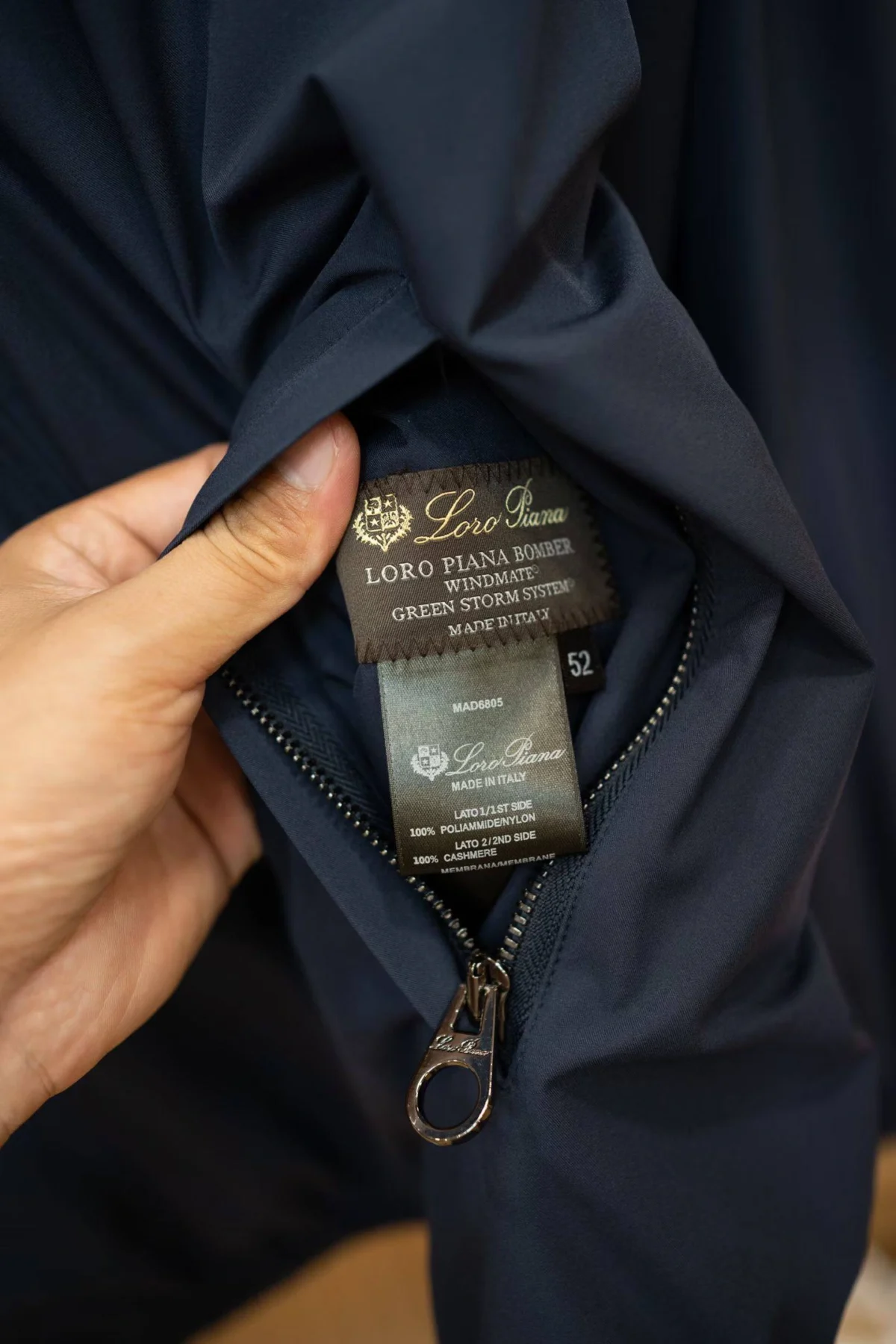 Двухсторонняя ветровка LORO PIANA — изображение 9