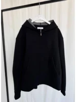 Мужская кофта на молнии Valentino чёрного цвета, артикул 340549