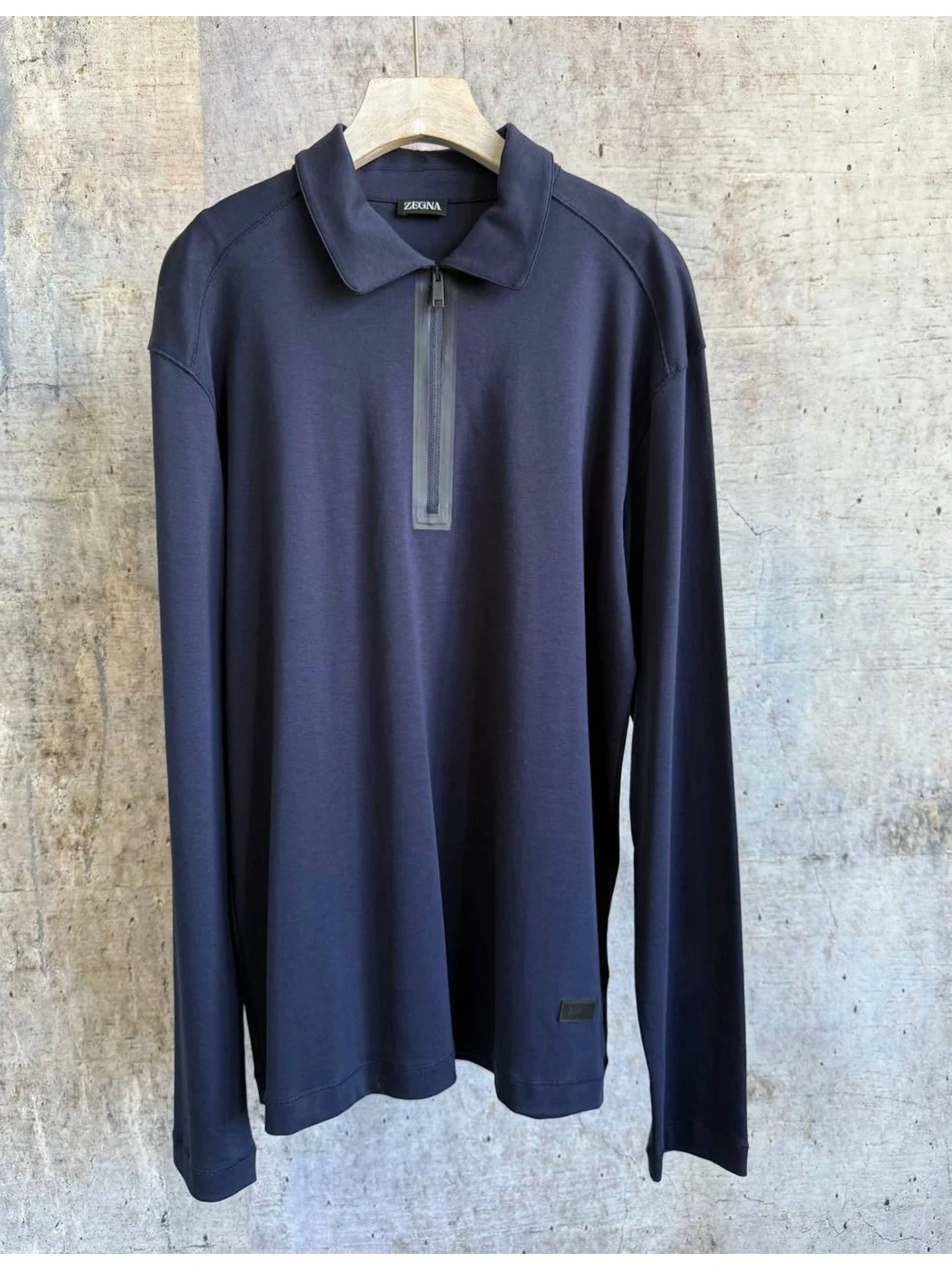25 Поло с длинным рукавом ZEGNA — изображение 1