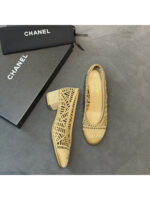 Женские туфли Chanel бежевого цвета, артикул 339709