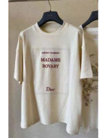 Женская футболка Dior белого цвета, артикул 339475