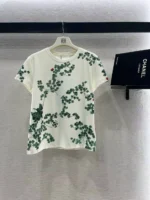 Женская футболка Dior белого цвета, артикул 339472