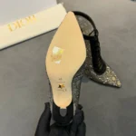 Женские ботильоны Dior серого цвета, артикул 339434 — фото 6