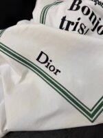 Женская футболка Dior белого цвета, артикул 339627 — фото 3