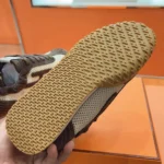 Женские кроссовки Hermes коричневого цвета, артикул 339809 — фото 8