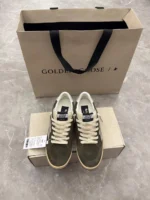 Женские кеды Golden Goose цвета хаки, артикул 339821 — фото 2