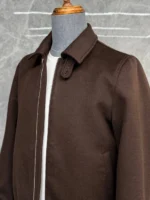 Мужская куртка Brunello Cucinelli коричневого цвета, артикул 341064 — фото 3