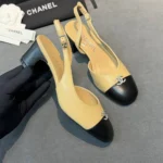 Женские туфли Chanel бежевого цвета, артикул 339902 — фото 2