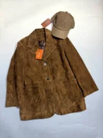 Женский пиджак Loro Piana коричневого цвета, артикул 339923
