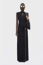 Женское платье Schiaparelli чёрного цвета, артикул 340132 — фото 2