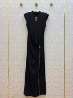 Женское платье Schiaparelli чёрного цвета, артикул 340132