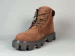 Ботинки MONCLER Peak Path Leather Lace-Up Boots — изображение 3
