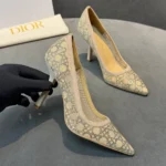 Женские туфли Dior кремового цвета, артикул 340284 — фото 2