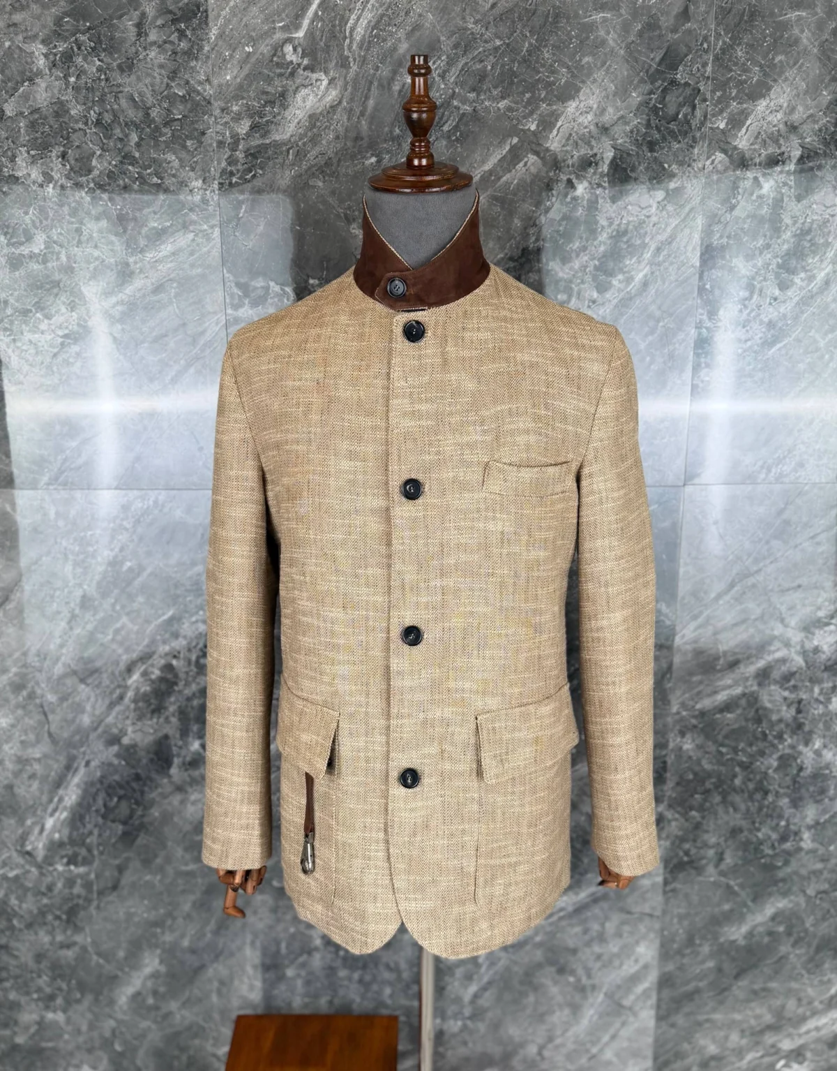 Льняная куртка LORO PIANA — изображение 4