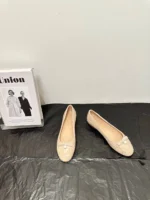 Женские балетки Dior бежевого цвета, артикул 340500 — фото 3